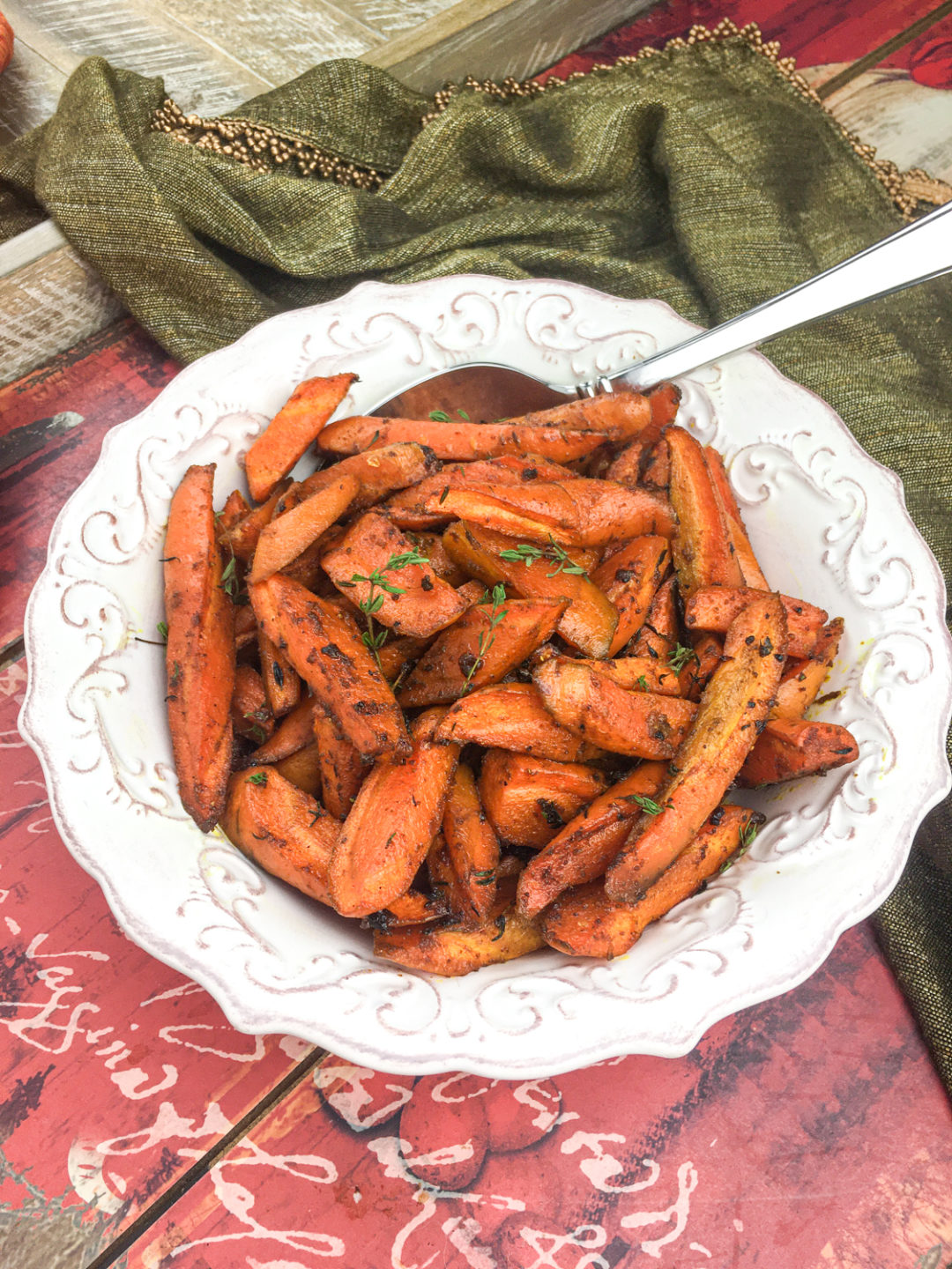 Sheet Pan Roasted Curried Carrots - Food Arsenal