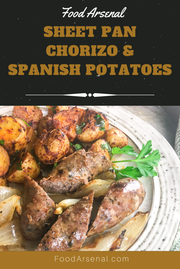 Sheet Pan Chorizo with Spanish-Style Potatoes