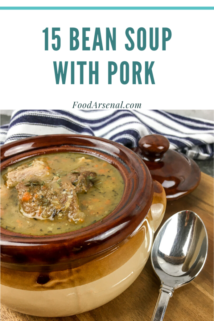 Hearty 15 Bean Soup with Pork