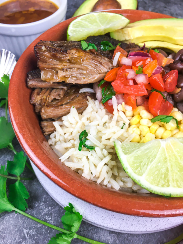 Instant Pot Pork Carnitas Bowls