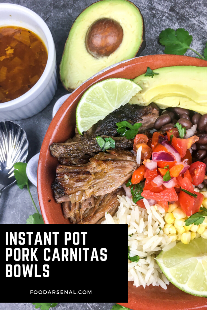 Instant Pot Pork Carnitas Bowls
