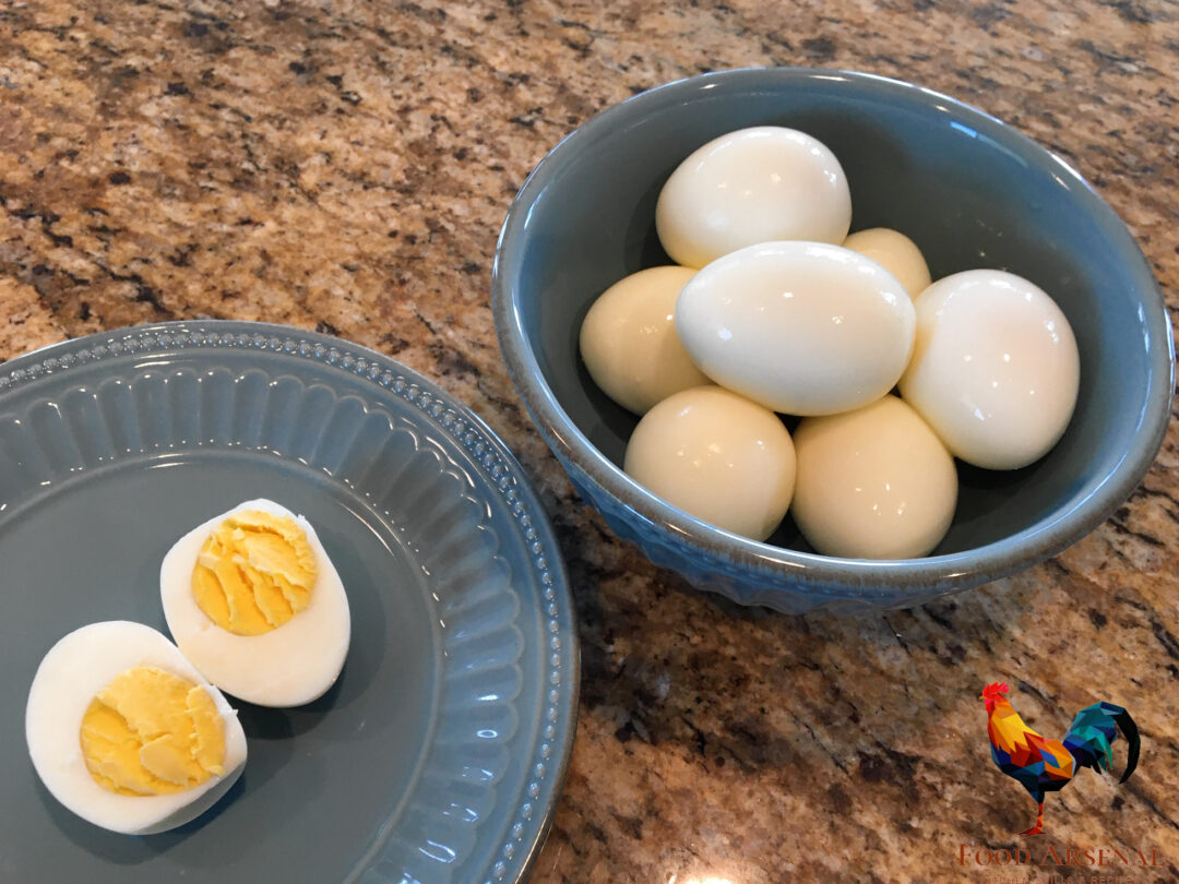 Pressure Cooker Hard Boiled Eggs Food Arsenal